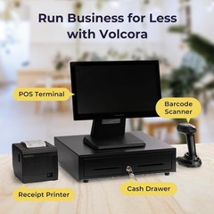 Thermal Receipt Printer, 80mm POS Printer with Auto Cutter, USB Ethernet