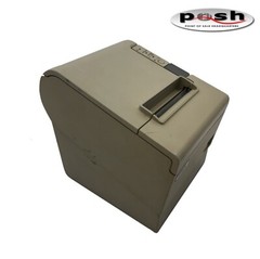 Epson M129H TM-T88IV USB Thermal Receipt Printer White. Print test with 1 Line