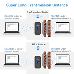Eyoyo Mini 1D Bluetooth Barcode Scanner Work with Windows Android iOS Phone