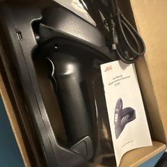 JRHC S-7103T Wireless Barcode Inventory Scanner w/ LCD Screen & Charging Base