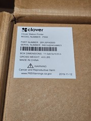 Clover Station POS System C500 Printer P500 Hub H500
