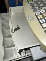 Royal Alpha 585cx Cash Register Management System w/ Keys READ AS IS UNTESTED 🍀