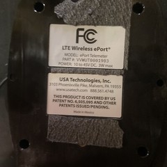USA Technologies Vending Arcade Credit Card Reader For Parts