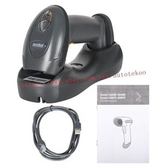 Symbol DS6878-SR20007WR USB Wireless Bluetooth Barcode Scanner w/ Cable & Cradle