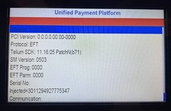Ingenico Lane 7000 5 inch Credit Card Terminal – PRG30312951R