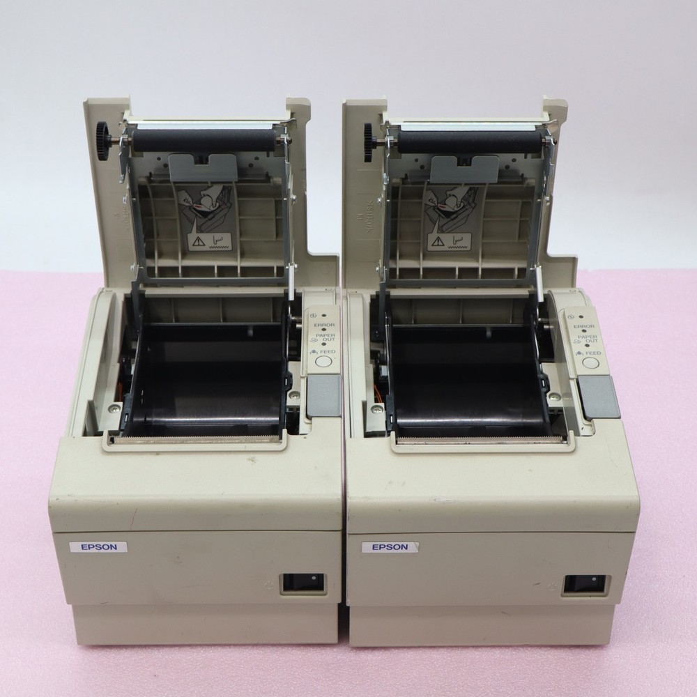 Lot-2 Epson TM-T88IV M129H Thermal Label Receipt Printers Print Tested T5
