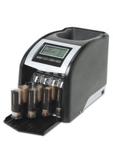 New Royal Sovereign FS-44P 4-Row Dynamic Digital Coin Sorter 800 Ct Hopper