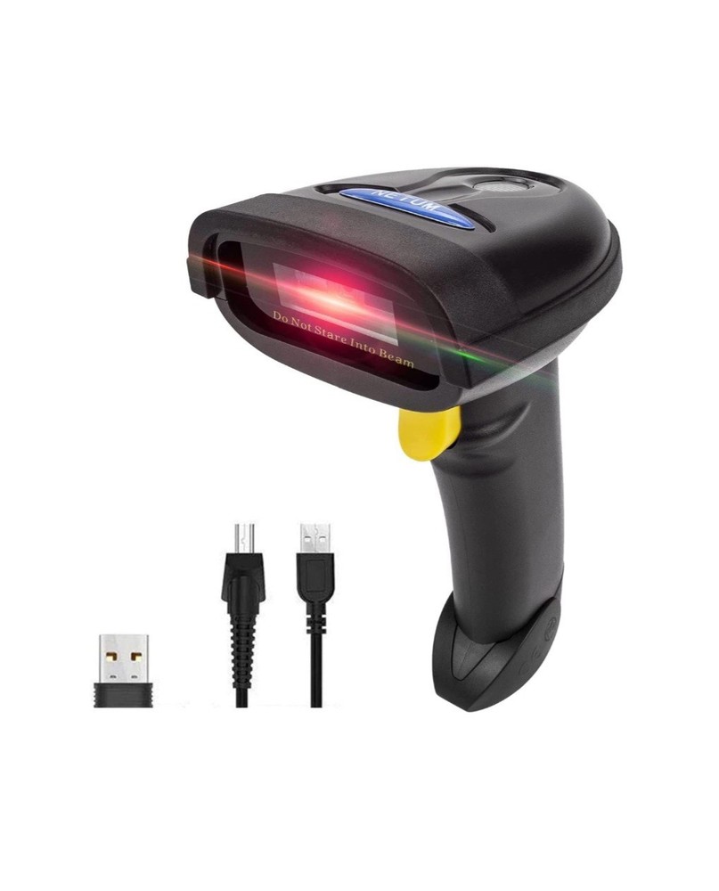 NETUM 2D Barcode Scanner, Compatible with 2.4G Wireless & Bluetooth & USB Wired