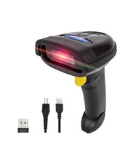 NETUM 2D Barcode Scanner, Compatible with 2.4G Wireless & Bluetooth & USB Wired