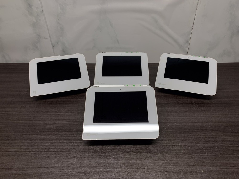 LOT OF 4* Clover Mini Wireless Credit Card Processing System C300 | #Z51