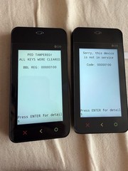 2X PAX D220 – POS. Read Description