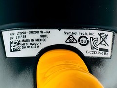 Symbol Motorola LS2208 1D Laser Barcode Scanner w/USB Cable – 1 YEAR WARRANTY!