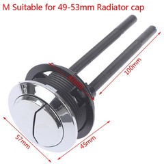 1pc Dual Flush Toilet Tank Button Round Square Toilet Push Dual Flush Button*QH