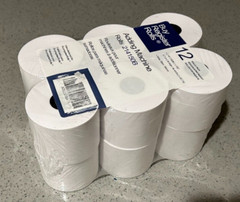 BuyRegisterRolls (12 Rolls) Adding Machine Rolls 2 1/4″ X 150ft White Paper OB