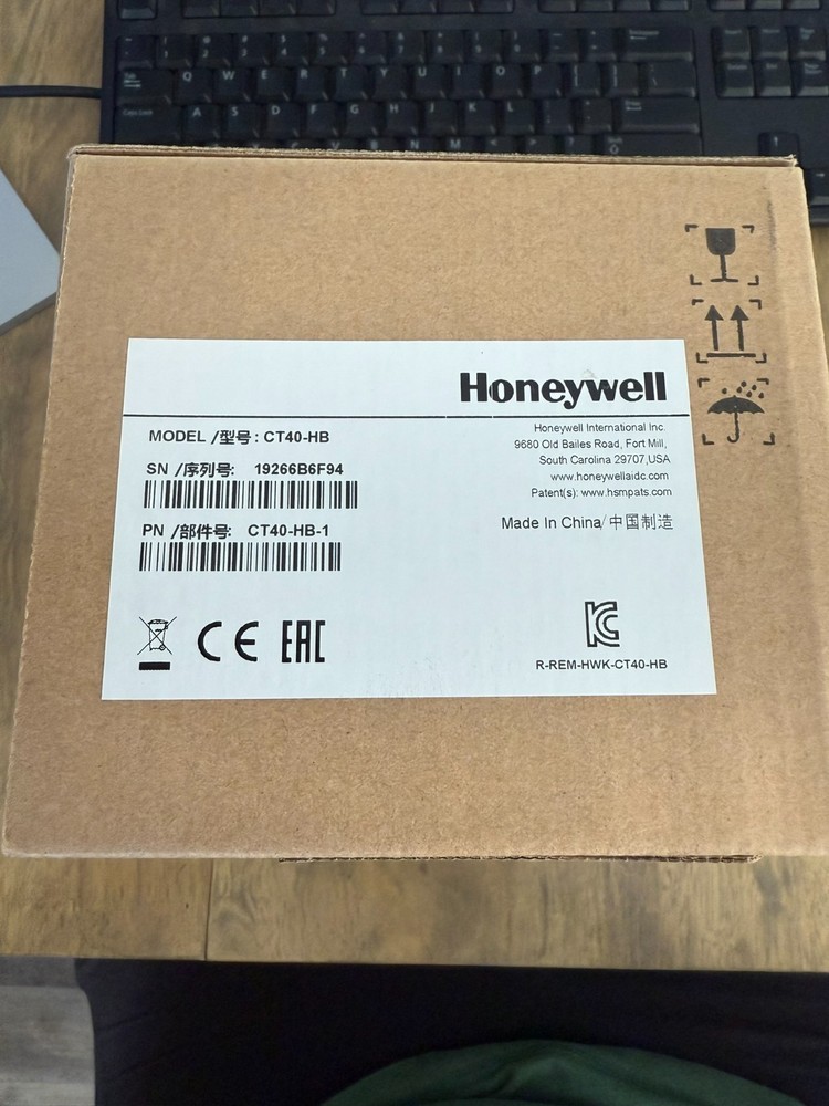 Honeywell CT40-HB Single Charger New in Box with Security Seal Intact