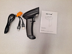 Lot OF 5 NETUM 2D Wireless Bluetooth USB Barcode Scanner QR Code Reader
