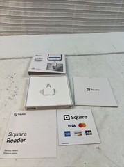 NEW Square – Magstripe Reader with Lightning Connector – Glossy White