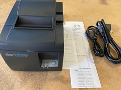 Star TSP100III TSP143IIIU FuturePRNT Thermal Receipt Printer USB Square Stand