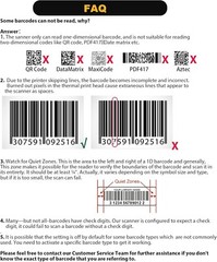 NADAMOO BUR3003 433MHz Wireless Barcode Scanner