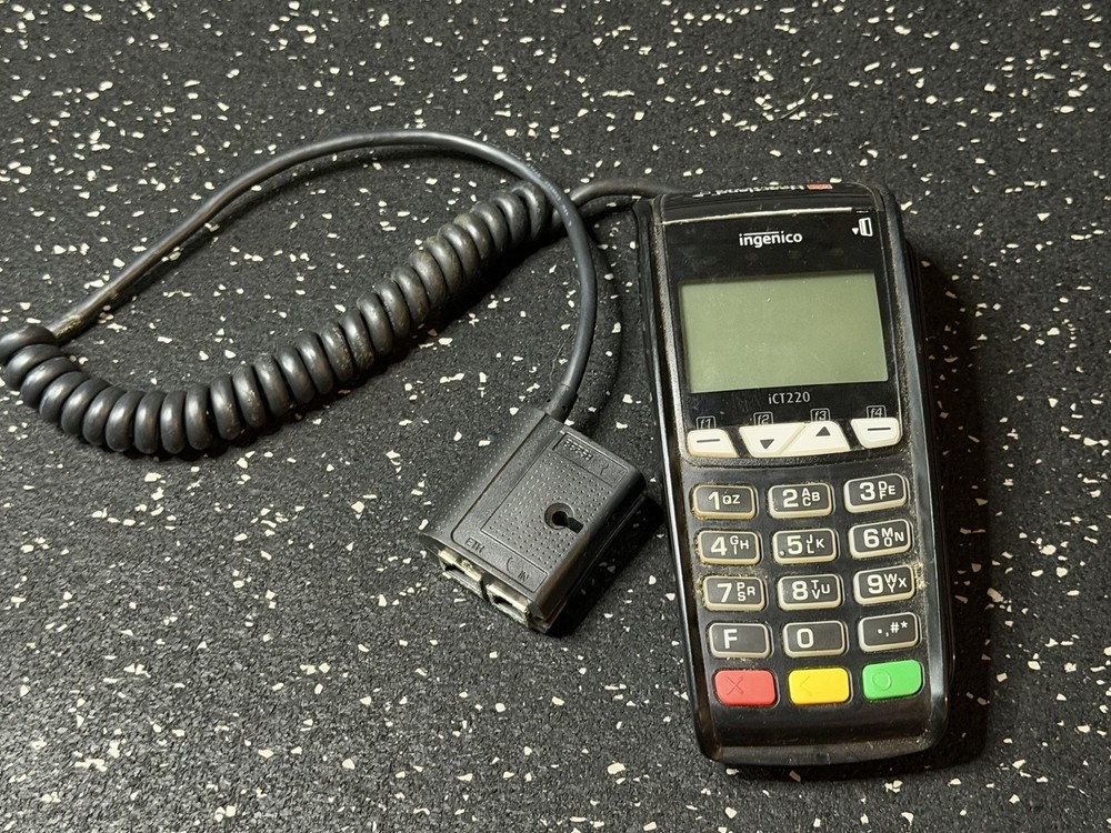 Ingenico iCT220 Countertop Terminal Credit Card Processing Machine