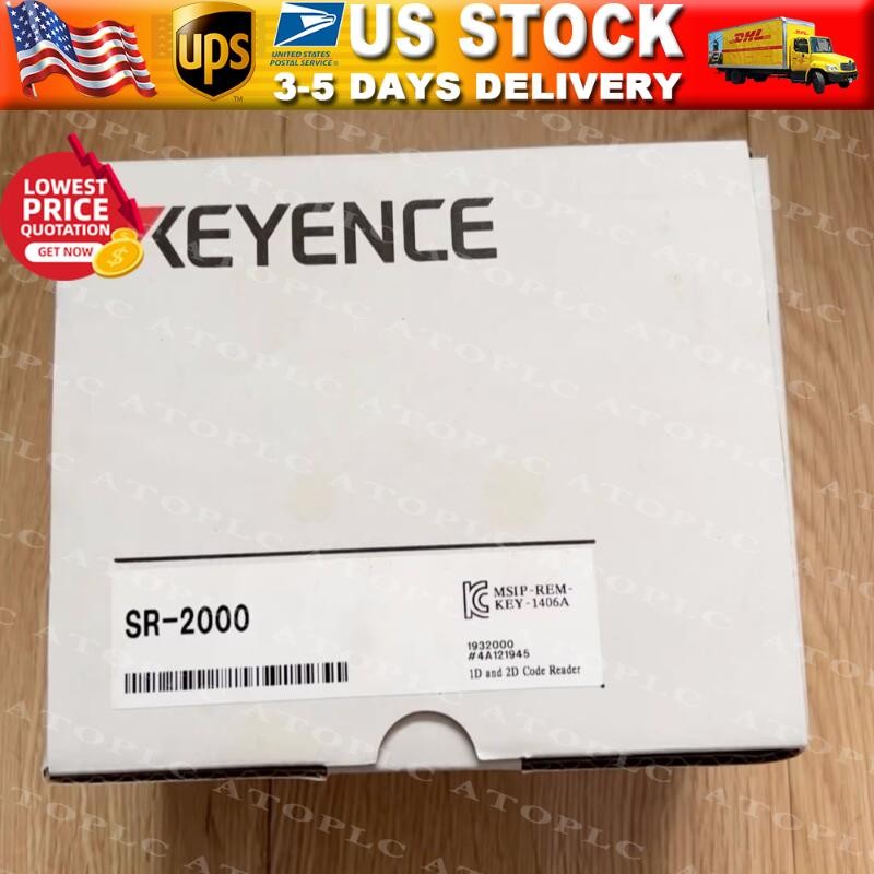 1PC New Keyence SR-2000 1D 2D Barcode Reader Scanner Vision SR2000 US Free TAX