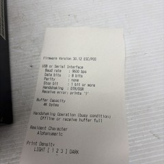 EPSON TM-T88V M244A POS THERMAL RECEIPT PRINTER + Power Supply