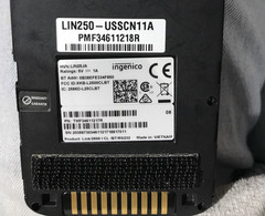Lot Of 2 Ingenico Link 2500 PMF30912010U Wireless Terminal AS IS Ingenico Ismp4