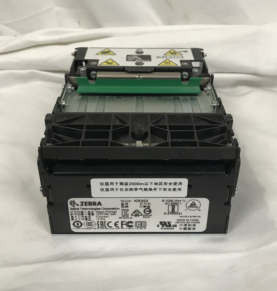 Zebra KR203 Kiosk Direct Thermal POS 3″ Receipt Printer P1022147