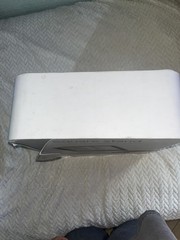 Square Stand for iPad Air — Lightning Connector White Model #S025 – New