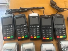 Credit Card Terminals, Ingenico 3500/1500, Verifone T650’s, P400 Pin pads