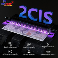Ultra Series Mixed Denomination Money Counter with Reject Pocket 6.9’’ Full Touc