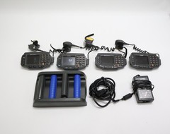 Set of 4 Motorola Symbol WT41N0 Wearable Terminals with RS419 Ring Scanners