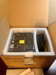 Volcora Thermal Receipt Printer, Standard USB/Ethernet- Model 500205 New In Box
