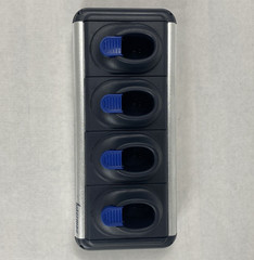 Intermec AC7 852-908-001 12V 2.4A 4-Bay Battery Charger No AC Adapter