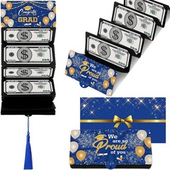Graduation Money Holder 2026 with 10 Bill and 10 Card Slots, Surprise Congrat…