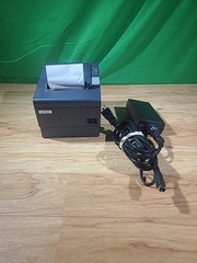 Epson TM-T88IV POS Thermal Receipt Printer M129H No Power Cable Tested Working