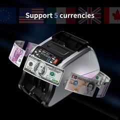 Aneken N60 Money Counter Mixed Denoms 3.5″ HD Dual TFT Printer