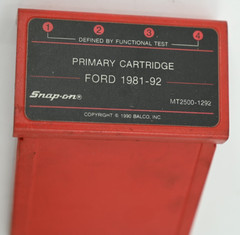 Genuine Snap-On MT2500-1292 Primary Cartridge FORD 1981 – 1992