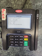 (x4) Ingenico iSC250 Smart Payment Terminal Credit Card Reader w/ Power Supply