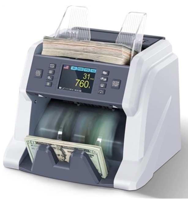 RIBAO BC-40 Mixed Denomination Money Counter (USD-CAD-MXN-EURO)