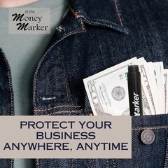 12 Counterfeit Detection Pens with Red Ink – Essential Currency Check Tools