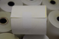 Iconex 3″ x 90ft 2-Ply We/Ca 7706 Impact Printing Carbonless Paper Rolls 50 Pack
