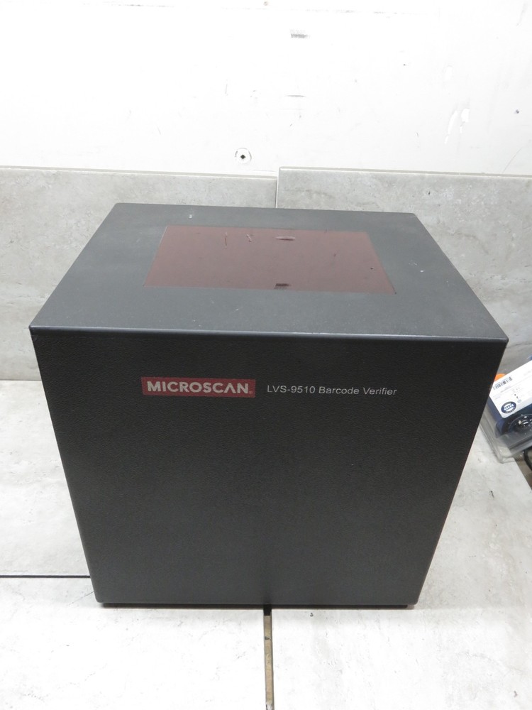 MICROSCAN LVS-9510-5-4.5 Desktop Barcode Verifier- TESTED – FREE SHIPPING