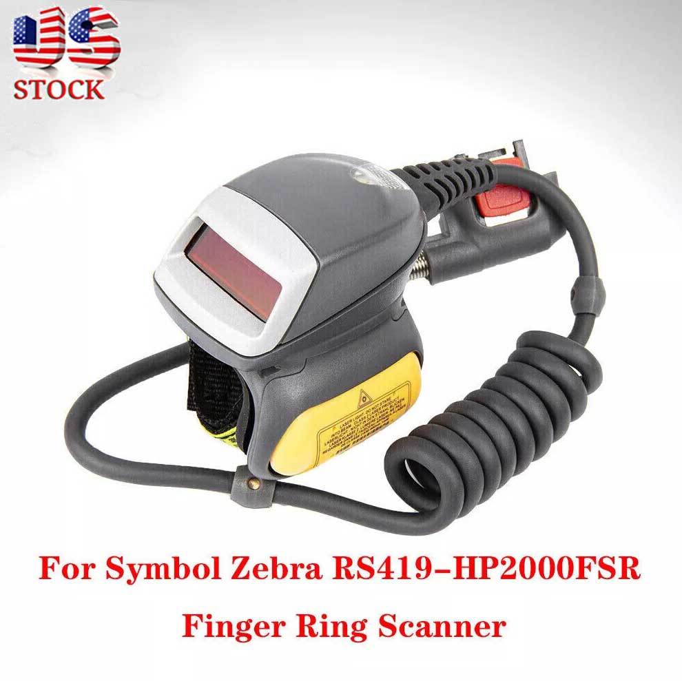 RS419 For Symbol Zebra RS419-HP2000FSR Finger Ring Scanner For WT4090 & WT41N0