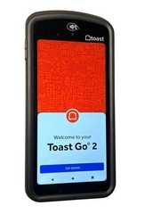 Toast Flex POS Go 2 Handheld Tablet Mobile Computer Device -TG200 W/Charger