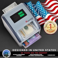 Cassida Currency Counterfeit Detector Dark Blue ID UV Light Verification Device