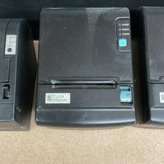 LOT OF 4 Receipt Register Printer Touch Dynamic SNBC Retail Control Solutions