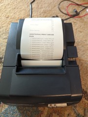 Star Micronics TSP100 FuturePRNT Thermal Receipt Printer POS w/ cables TSP143