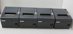 Lot of 4 Epson TM-T88IV Receipt Printer-No Power Supply