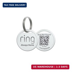 Ring Pet Tag | Easy-to-use tag with QR code | Real-time scan alerts | Shareable